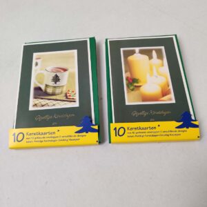 Partij voordelige Kerst-en Nieuwjaarskaarten voor Markt en Handel