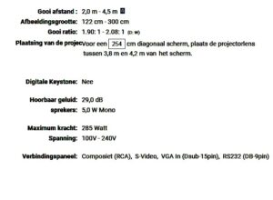 Beamer InFocus X16 Texas Instruments - Afbeelding 6