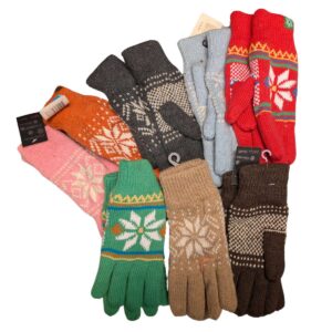 Partij Fleece gevoerde Handschoenen voor Markt en Handel