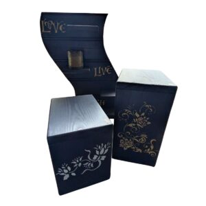 Houten Decoratie set