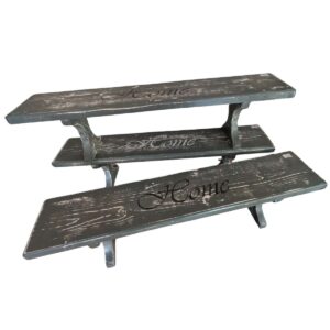 Houten vensterbank tafeltje