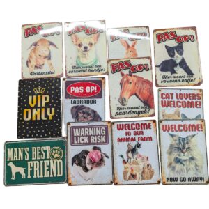 Partij Plenty Gifts Waakbordjes voor Markt en Handel