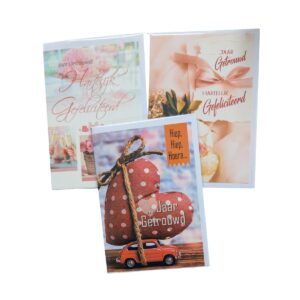 Wenskaart Gefeliciteerd Huwelijksfeest