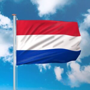 Vlag Nederland 150 x 225 cm.