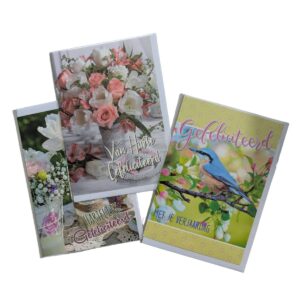 Partij Felicitatie Wenskaarten met envelop voor Markt en Handel