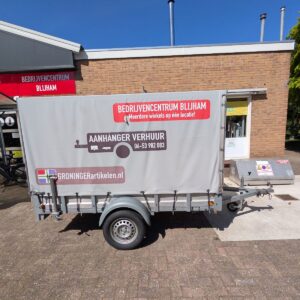 Alumium Huifaanhangwagen enkelas